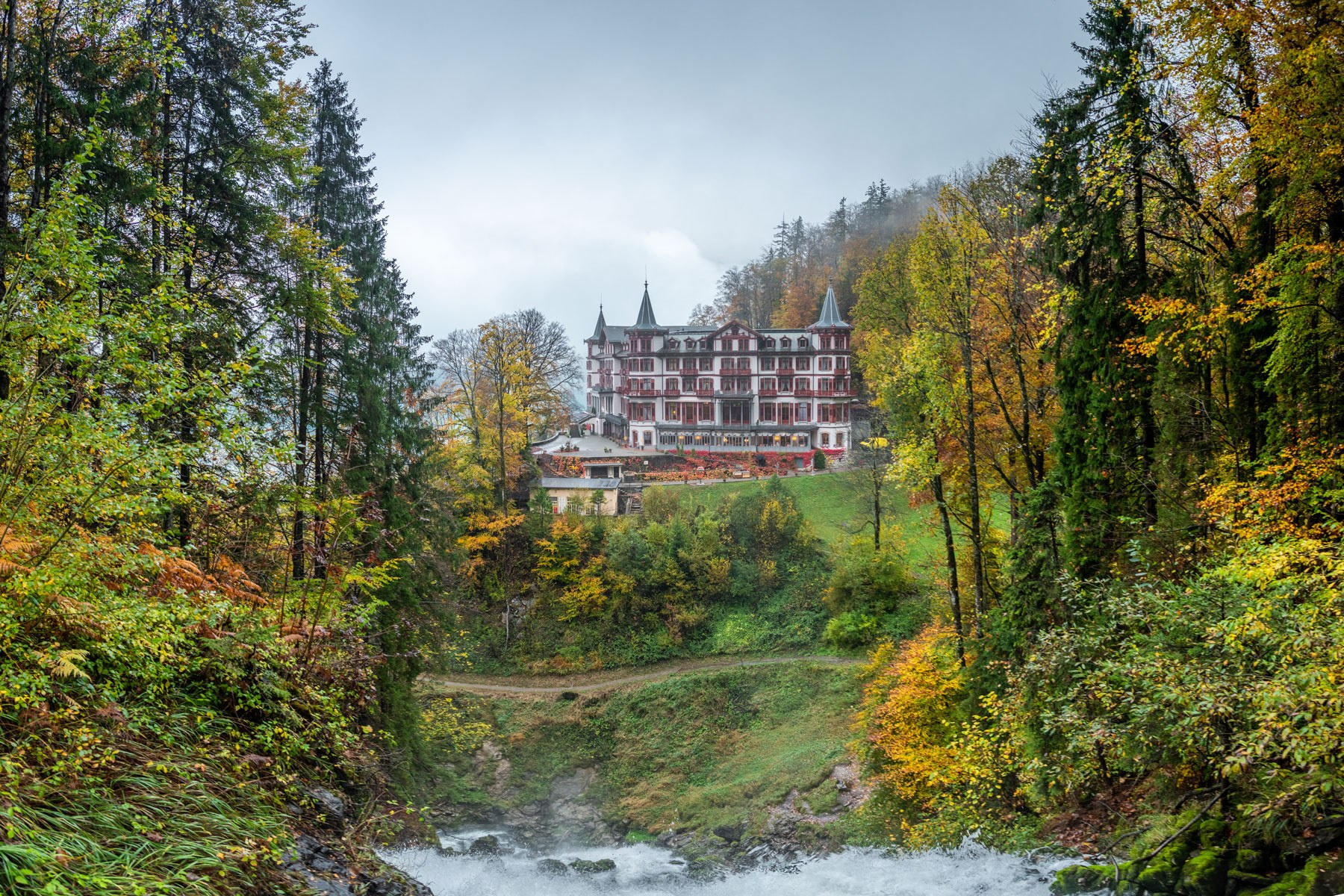 Giessbach Wasserfälle