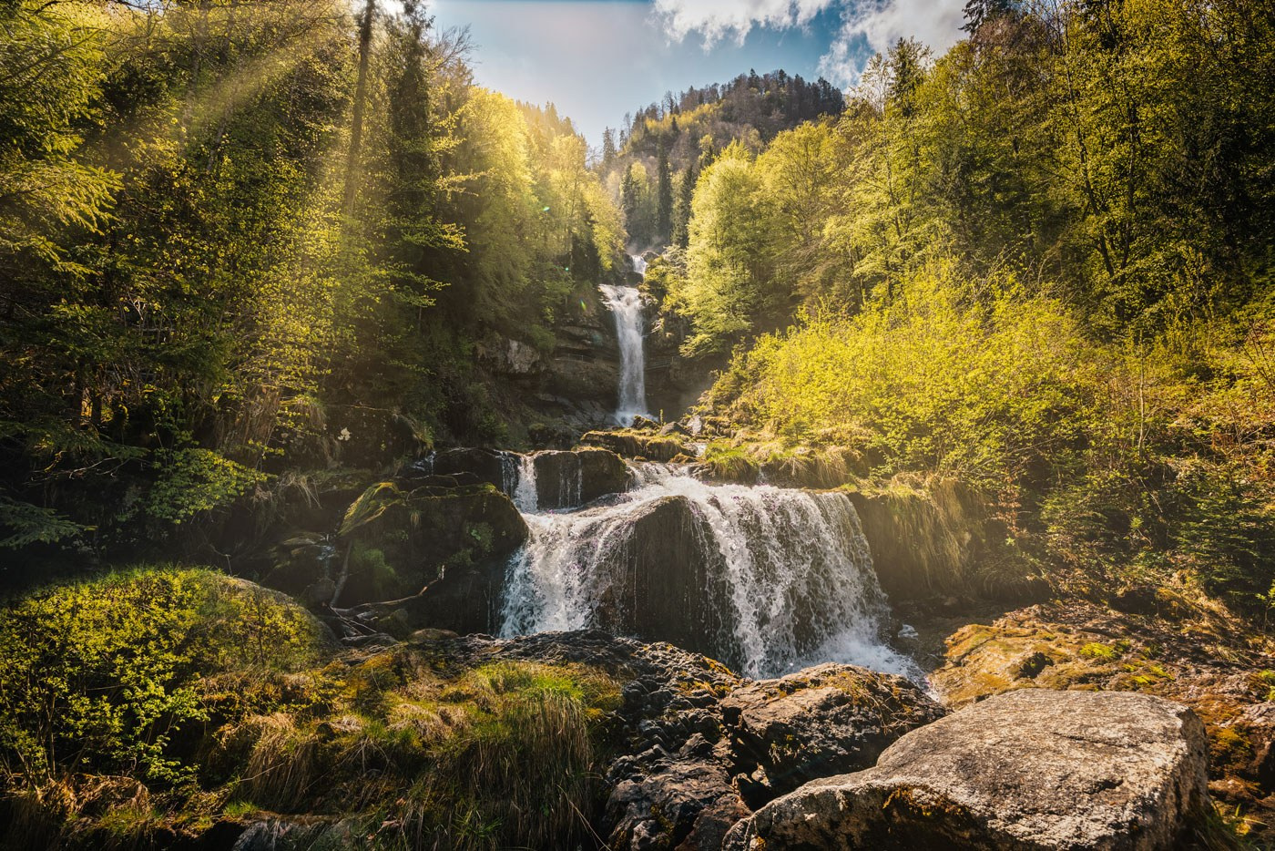 Giessbach Wasserfälle