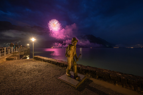 Nationalfeier brienz feuerwerk 2