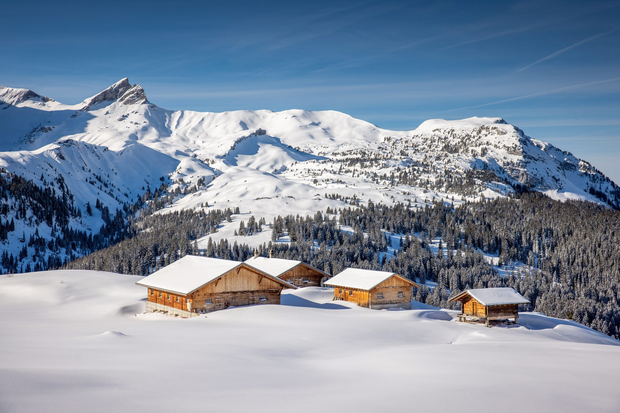 Ski Area Axalp above Brienz