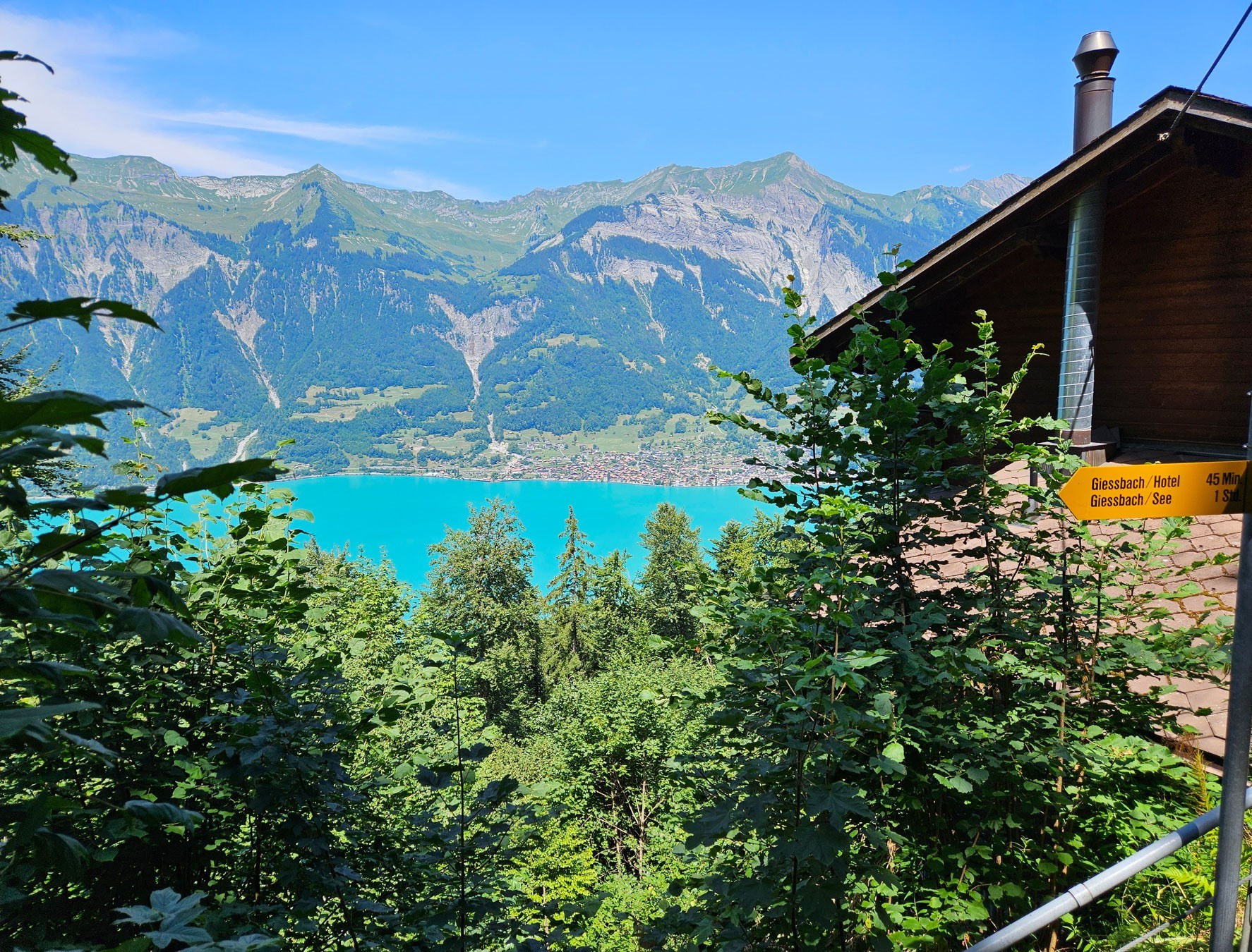 Wanderung Giessbach – Bramisegg