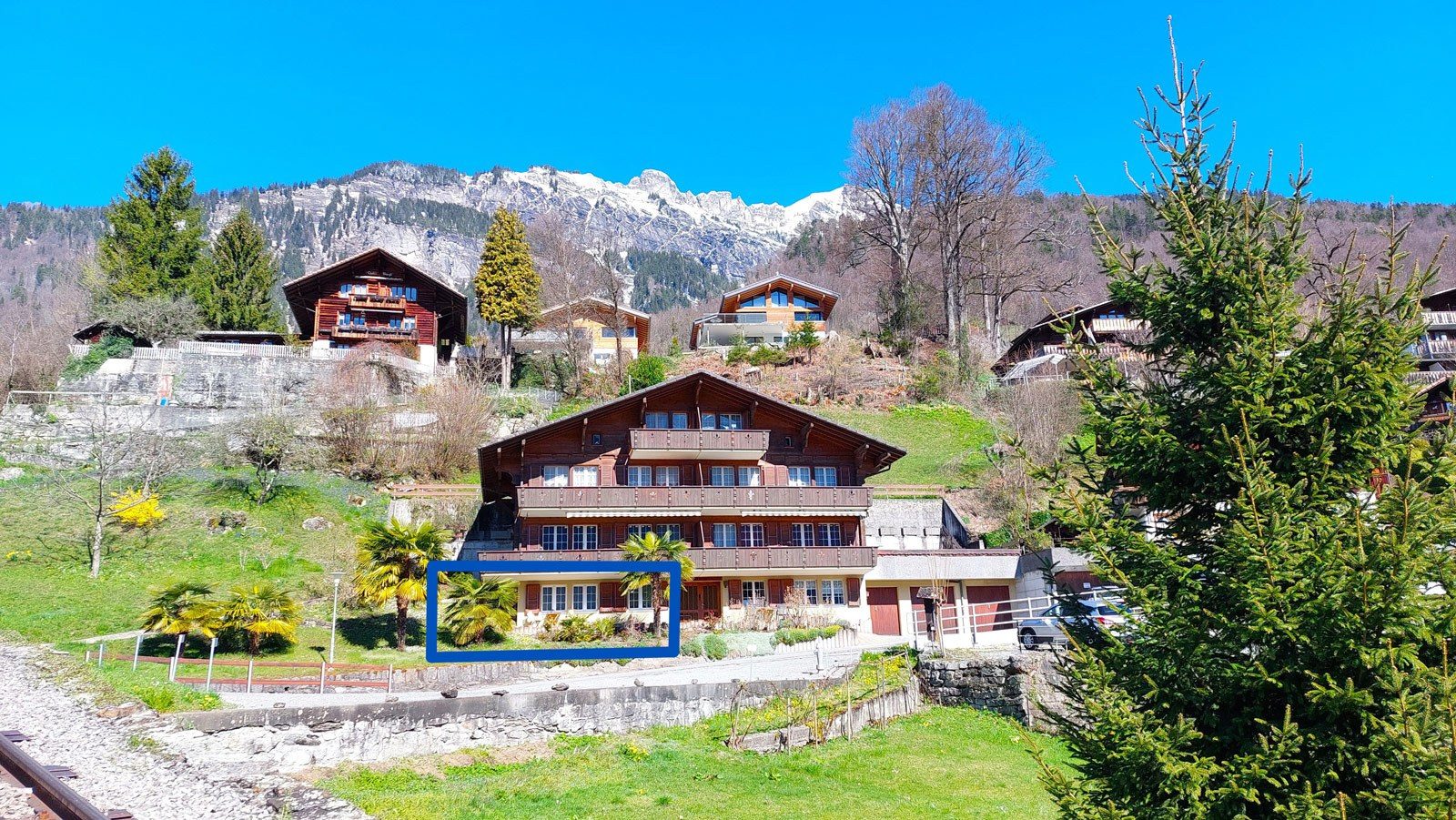 7' zum See und Zug, 1 Zimmer Wohnung, Terrasse, Parkplatz
