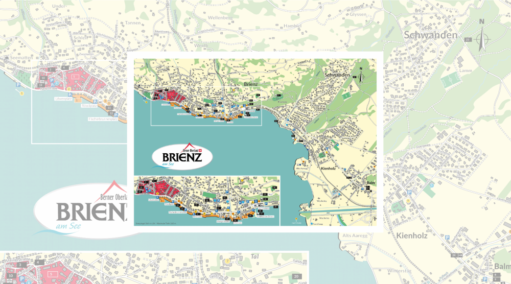 Dorfplan Brienz am See